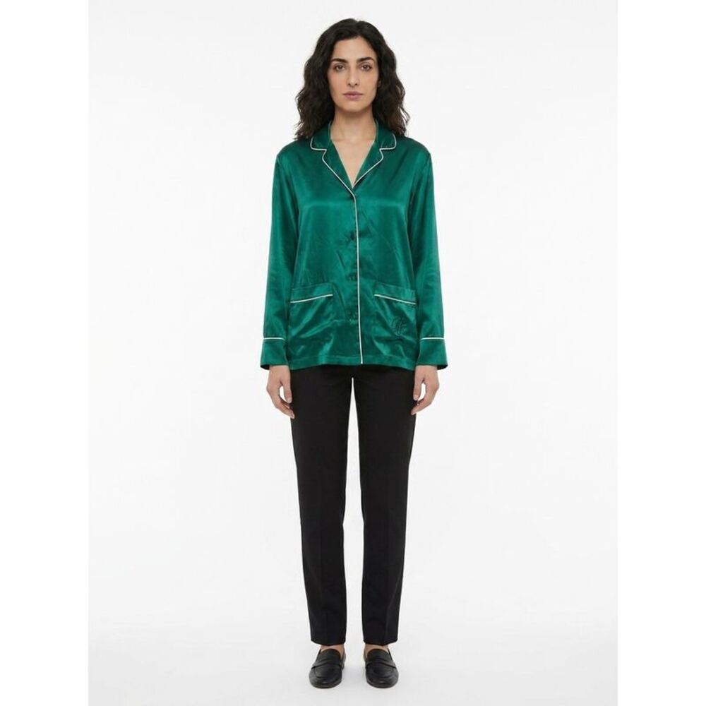 Dolce & Gabbana Bicolor Silk Women's Blouse